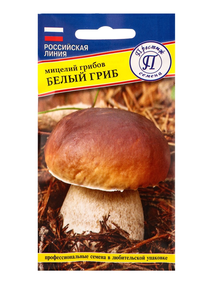 Мицелий грибов Белый гриб, 60 мл, «Престиж семена» - Фото 1
