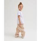 Брюки детские MINAKU: Basic Line KIDS, цвет бежевый, рост 122 - Фото 10
