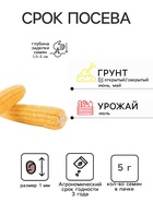 Семена Кукуруза «Сахарный Гигант», 5 г, «Уральский Дачник» - Фото 2