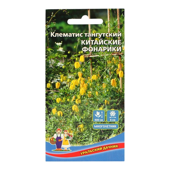 Семена цветов Клематис "Китайские Фонарики", 12 шт. - Фото 1