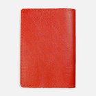 Обложка на паспорт комбинированная "Лисичка узор" красная - Фото 2