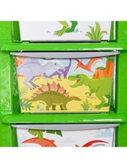 Комод пластиковый детский «Дино», 5 секций - Фото 7