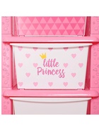 Комод детский пластиковый «Принцесса», 4 секции - Фото 7