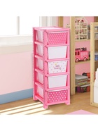Комод пластиковый детский «Принцесса «, 5 секции - Фото 5