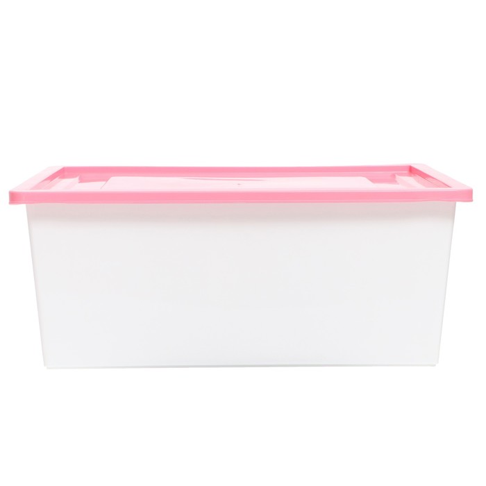 Ящик для игрушек, с крышкой, «Принцесса», объём 30 л, цвет белый - фото 1902783734