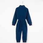 Комбинезон для мальчика, цвет чернильный, рост 92-98 см (28) - фото 24010358