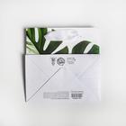 Пакет подарочный ламинированный квадратный, упаковка, «Листья», 14 х 14 х 9 см - Фото 6