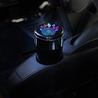 Пепельница для авто TORSO с подсветкой, черный - Фото 2