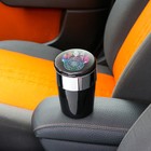 Пепельница для авто TORSO с подсветкой, черный - Фото 5