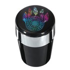 Пепельница для авто TORSO с подсветкой, черный - Фото 1