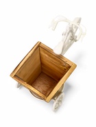 Декоративное кашпо для цветов «Велосипед Home & Garden», 26×12×18 см, дерево, пластик, белое - Фото 7