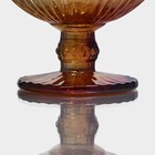 Креманка стеклянная «Босфор», 350 мл, 12×11 см, цвет градиент золото - фото 4315796