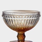 Креманка стеклянная «Босфор», 350 мл, 12×11 см, цвет градиент золото - Фото 3
