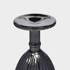 Бокал из стекла «Босфор», 250 мл, 8.5×16.5 см, цвет градиент серебро - Фото 5