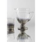 Кувшин стеклянный «Босфор», 1,1 л, цвет градиент серебро - Фото 5