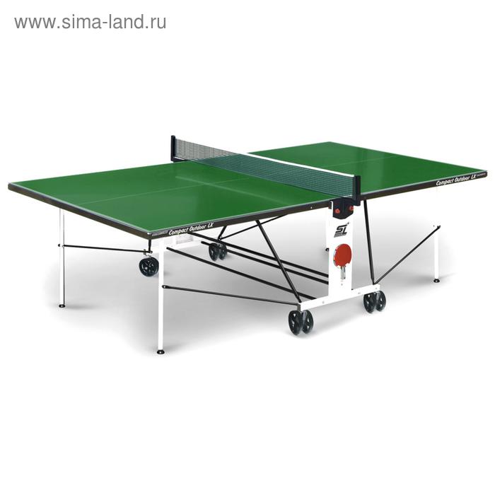 Теннисный стол Compact Outdoor 2LX green - Фото 1