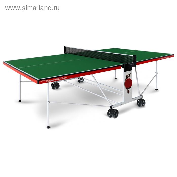 Теннисный стол Compact Expert Indoor green - Фото 1