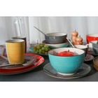 Салатник Доляна «Морской мир», 800 мл, d=14 см, керамика, красный - Фото 7