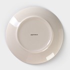 Тарелка десертная Доляна «Морской мир», d=19 см, керамика, цвет красный - Фото 5