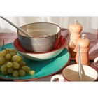 Салатник Доляна «Морской мир», 800 мл, d=14 см, керамика, коричневый - Фото 9