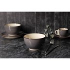 Салатник Доляна «Морской мир», 800 мл, d=14 см, керамика, коричневый - Фото 6