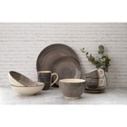 Тарелка глубокая Доляна «Морской мир», 540 мл, d=18 см, керамика, коричневая - Фото 6