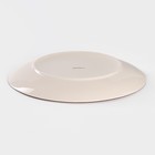 Тарелка керамическая обеденная Доляна «Морской мир», d=27 см, цвет коричневый - Фото 3