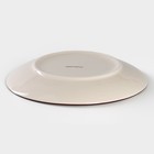 Десертная тарелка Доляна «Морской мир», d=19 см, керамика, жёлтая - Фото 3