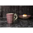 Кружка Доляна «Морской мир», 360 мл, керамика, бордовая - Фото 5