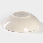 Тарелка глубокая Доляна «Морской мир», 540 мл, d=18 см, керамика, бордовая - Фото 3