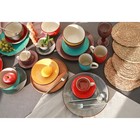 Тарелка Доляна «Морской мир», d=27 см, керамика, бордовая - Фото 4