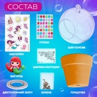 Набор для опытов «Живой аквариум: Русалочка», вырасти травку - Фото 2