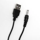 Лампа настольная RISALUX, c АКБ 16219/1, 16хLED, 4 Вт, 3000/6000К, USB, розовый, 7.8×9.5×24 см - Фото 7