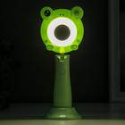 Лампа настольная c АКБ 16220/1 16х LED 4 Вт 3000/6000К USB зеленый 7.8×9.5×24 см - Фото 2