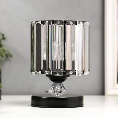 Лампа настольная 16225/1BK Е27 40 Вт черный 13.5×13.5×19 см
