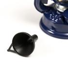 Керосиновая лампа декоративная синий 9.7×12.5×19 см RISALUX - Фото 5