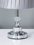 Лампа настольная 16227/1CR Е27 40 Вт хром 21×21×34.5 см RISALUX - Фото 3