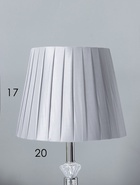 Лампа настольная 16227/1CR Е27 40 Вт хром 21×21×34.5 см RISALUX - Фото 4