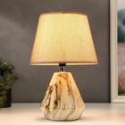 Лампа настольная 16254/1BG Е14 40Вт бежевый 23х23х35 см RISALUX - фото 21161913