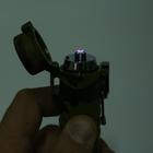 Зажигалка электронная двухдуговая, влагозащита, с фонариком - Фото 2