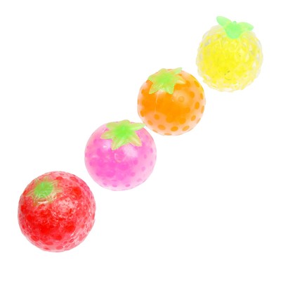 Антистресс сквиш мялка «Фруктики», с гидрогелем, в шоубоксе, МИКС