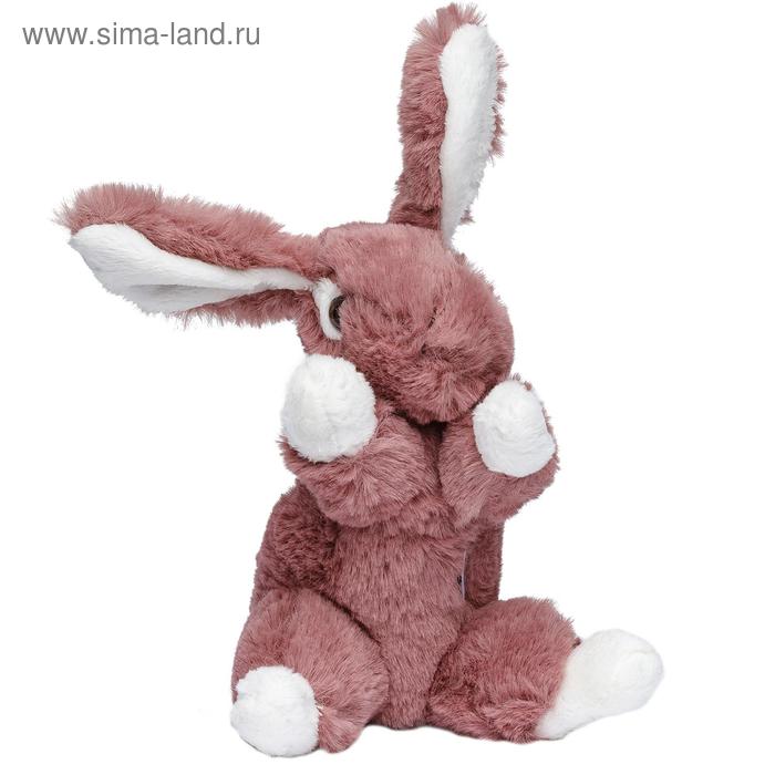 Мягкая игрушка «Кролик темно-розовый», 16 см - Фото 1