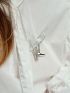 Булавка с подвесками «Парикмахер», 5.5 см, цвет серебро - Фото 5