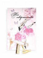 Булавка с подвесками «Парикмахер», 5.5 см, цвет розовое золото - Фото 6