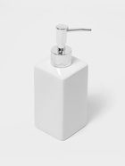 Аксессуары для ванной «Лодж», 3 предмета: мыльница, дозатор для мыла 350 мл, стакан, белые - Фото 6