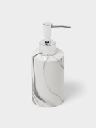 Набор аксессуаров для ванной комнаты «Сила», 3 предмета, мыльница, дозатор для мыла 350 мл, стакан, серый - Фото 6