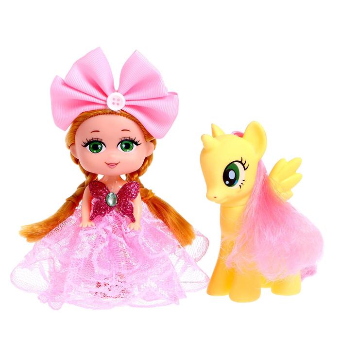 Подарочный набор «Сказочный пони», с куклой, МИКС - фото 1876184361