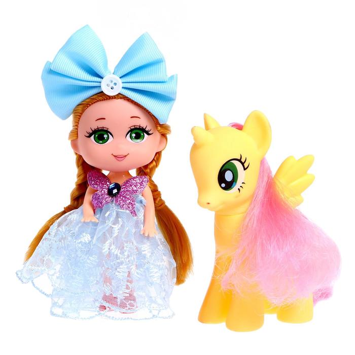 Подарочный набор «Сказочный пони», с куклой, МИКС - фото 1876184362