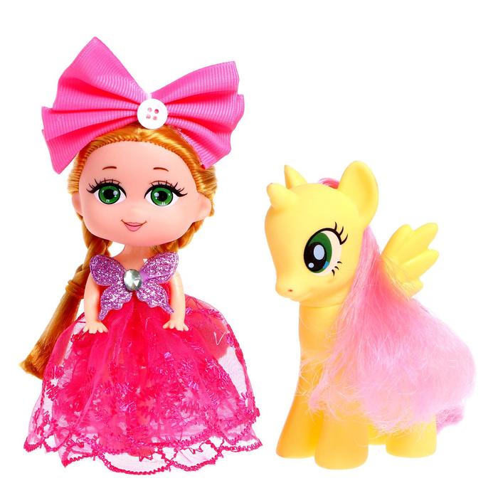 Подарочный набор «Сказочный пони», с куклой, МИКС - фото 1876184363