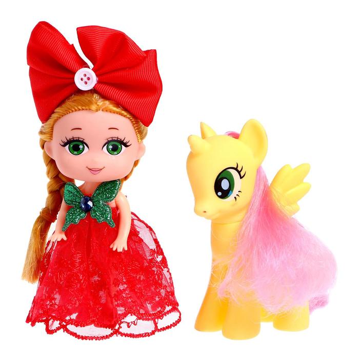 Подарочный набор «Сказочный пони», с куклой, МИКС - фото 1876184365